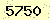 請輸入此驗證碼 : 5750