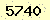 請輸入此驗證碼 : 5740