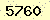請輸入此驗證碼 : 5760