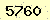 請輸入此驗證碼 : 5760