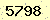 請輸入此驗證碼 : 5798