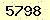 請輸入此驗證碼 : 5798