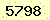 請輸入此驗證碼 : 5798