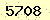請輸入此驗證碼 : 5708