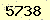 請輸入此驗證碼 : 5738