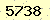 請輸入此驗證碼 : 5738