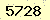 請輸入此驗證碼 : 5728