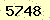 請輸入此驗證碼 : 5748