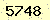 請輸入此驗證碼 : 5748