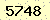 請輸入此驗證碼 : 5748