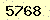 請輸入此驗證碼 : 5768