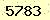 請輸入此驗證碼 : 5783