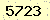 請輸入此驗證碼 : 5723