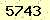請輸入此驗證碼 : 5743