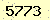 請輸入此驗證碼 : 5773
