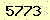 請輸入此驗證碼 : 5773