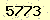 請輸入此驗證碼 : 5773