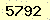 請輸入此驗證碼 : 5792