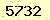 請輸入此驗證碼 : 5732