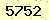 請輸入此驗證碼 : 5752