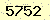 請輸入此驗證碼 : 5752