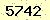 請輸入此驗證碼 : 5742