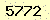 請輸入此驗證碼 : 5772