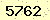 請輸入此驗證碼 : 5762