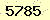 請輸入此驗證碼 : 5785