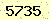 請輸入此驗證碼 : 5735