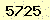 請輸入此驗證碼 : 5725