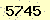 請輸入此驗證碼 : 5745