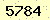 請輸入此驗證碼 : 5784