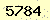 請輸入此驗證碼 : 5784