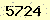 請輸入此驗證碼 : 5724