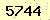 請輸入此驗證碼 : 5744