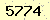 請輸入此驗證碼 : 5774