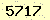 請輸入此驗證碼 : 5717