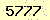 請輸入此驗證碼 : 5777