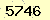 請輸入此驗證碼 : 5746