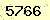 請輸入此驗證碼 : 5766