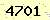 請輸入此驗證碼 : 4701