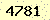 請輸入此驗證碼 : 4781