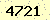 請輸入此驗證碼 : 4721