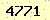 請輸入此驗證碼 : 4771