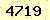 請輸入此驗證碼 : 4719