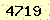 請輸入此驗證碼 : 4719