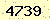 請輸入此驗證碼 : 4739