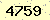 請輸入此驗證碼 : 4759