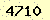 請輸入此驗證碼 : 4710